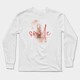 Lipstick Smile Long Sleeve T-Shirt